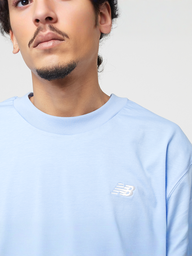 New Balance, Sport Essentials Cotton T-Shirt, blue, Image 3 of 4