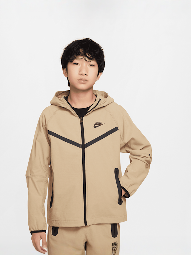 Nike, Sportswear Tech Woven Jacket, beige, Image 1 of 9