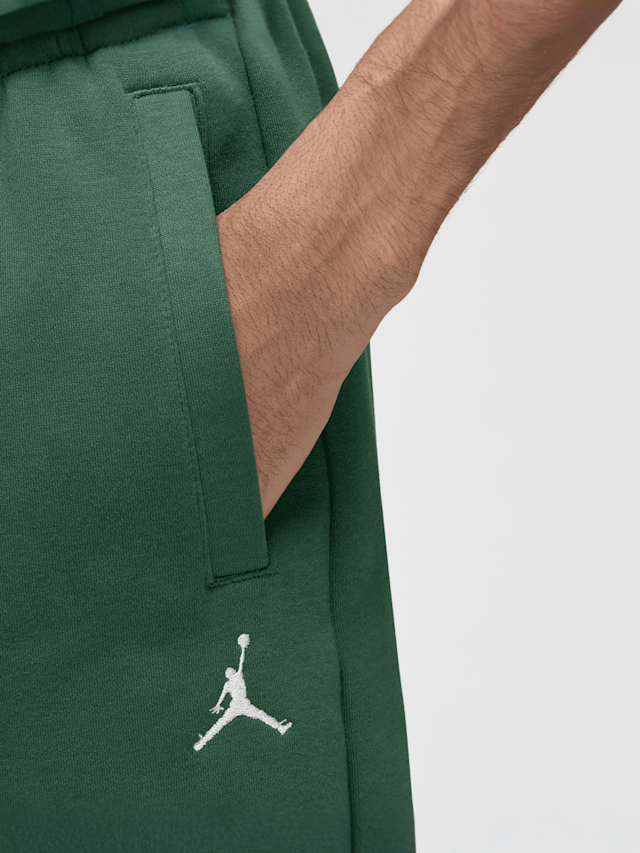 Jordan, Brooklyn Fleece Oversized Open-Hem Pants, green, Image 3 of 5