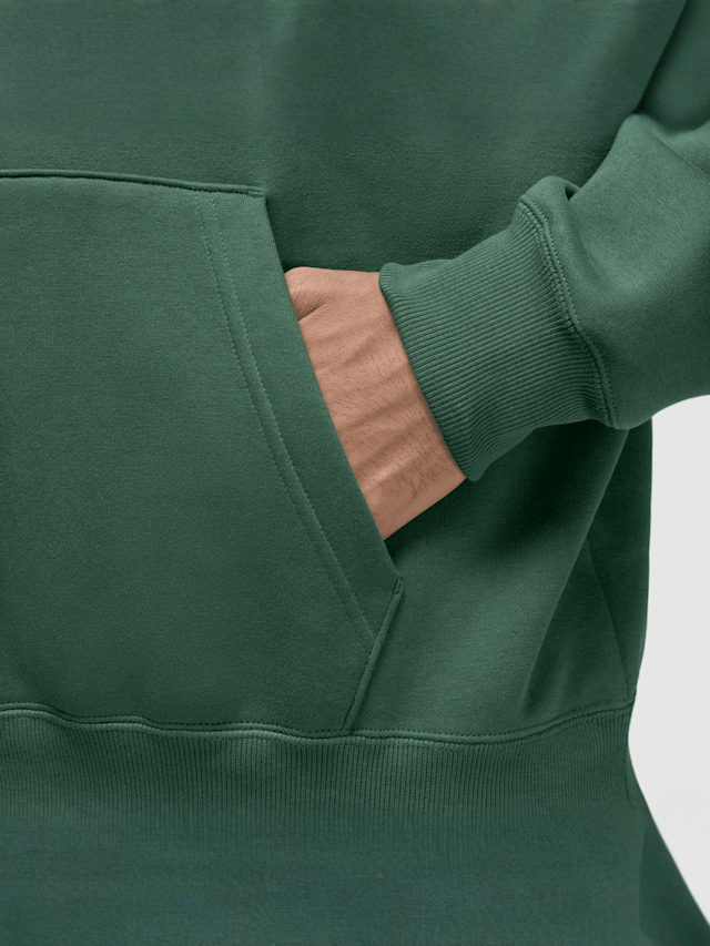 Jordan, Brooklyn Fleece Oversized Hoodie, green, Image 4 of 5