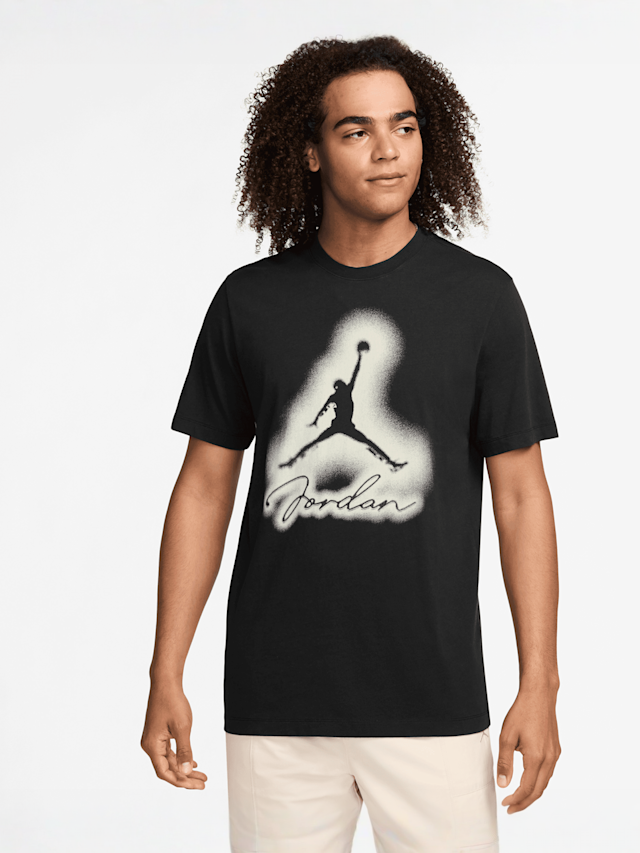 Jordan, Flight MVP Jumpman Crew T-Shirt, black, Image 1 of 3