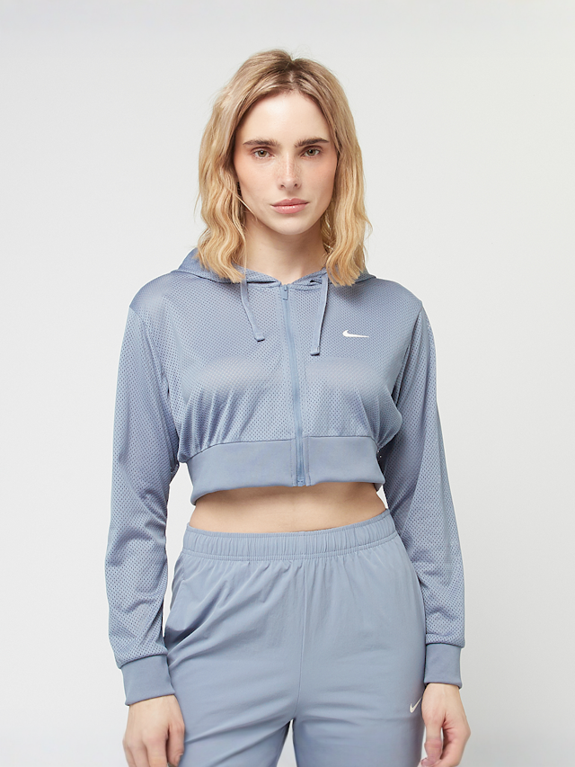 Nike, Sportswear Full-Zip Hooded Top, blue, Image 1 of 4