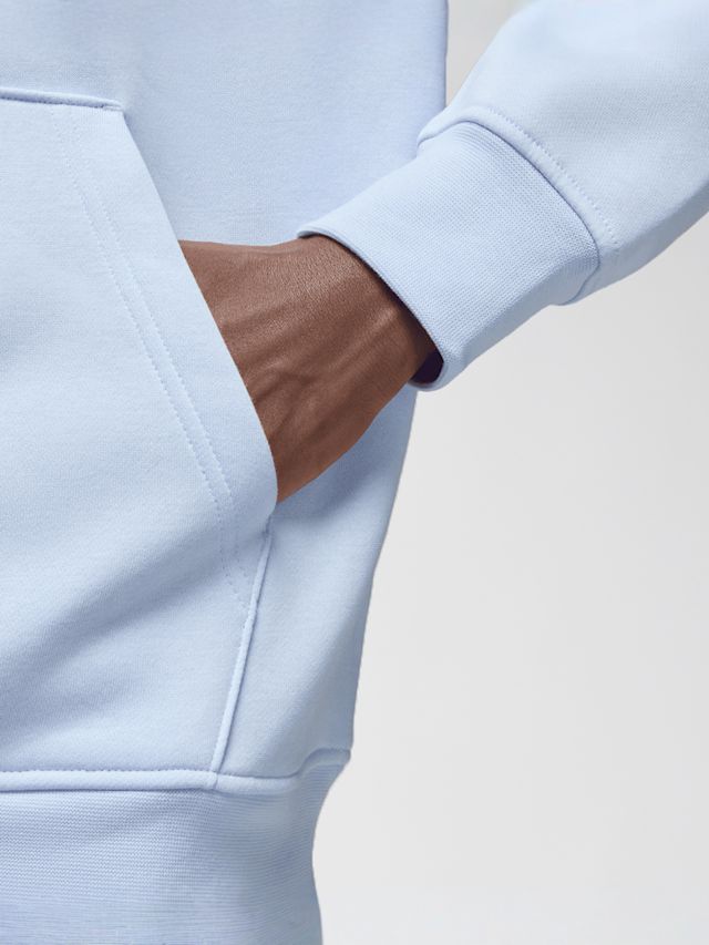 Jordan, Essentials Fleece Baseline Hoodie, blue, Image 4 of 5