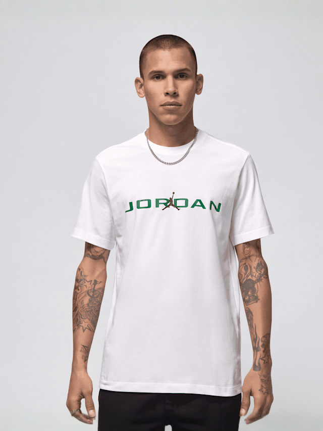 Jordan, Air Short Sleeve Tee, white, Image 1 of 4