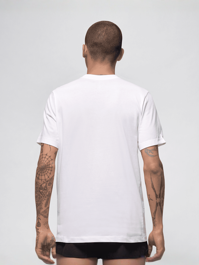 Jordan, Air Short Sleeve Tee, white, Image 2 of 4