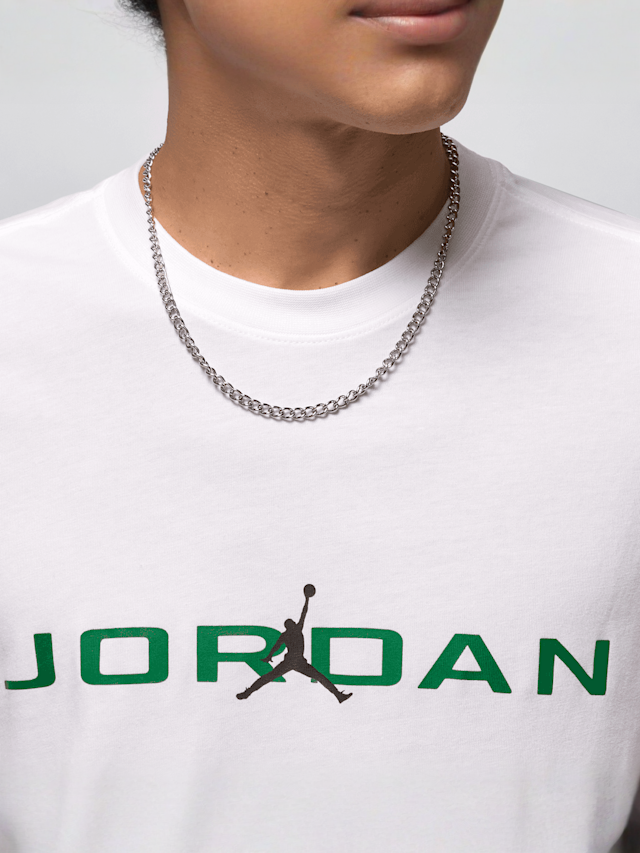 Jordan, Air Short Sleeve Tee, white, Image 3 of 4