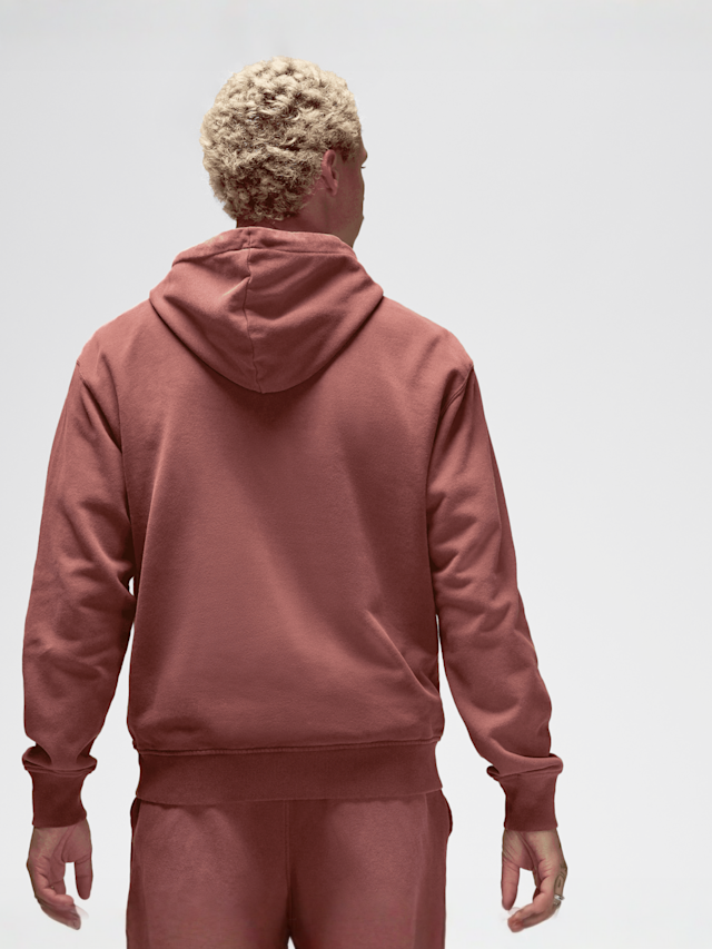 Jordan, Flight Washed Fleece Hoodie, red, Image 2 of 7