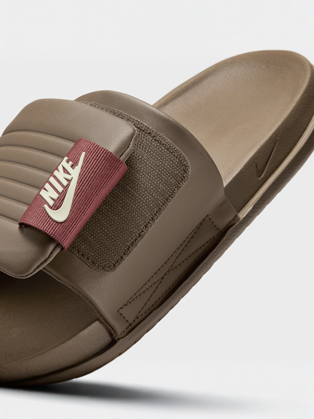 Nike, Offcourt Adjust, brown, Image 6 of 6