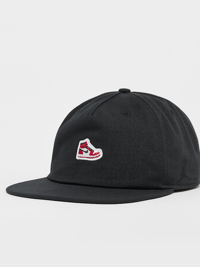 Jordan, Pro Structured Sneaker Patch Cap, black, Image 1 of 4