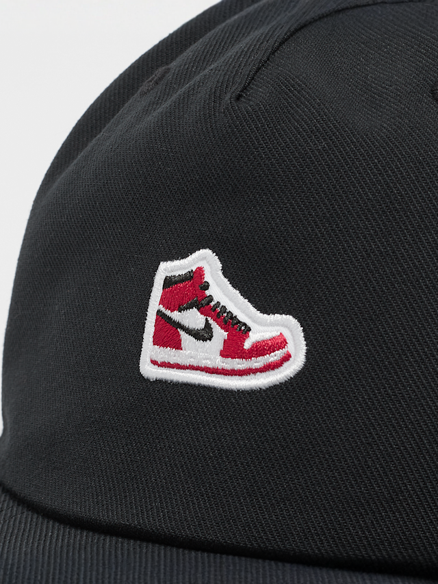 Jordan, Pro Structured Sneaker Patch Cap, black, Image 3 of 4