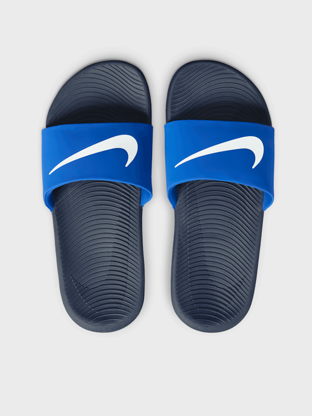 Nike, Kawa Slides (PS), blue, Image 4 of 6