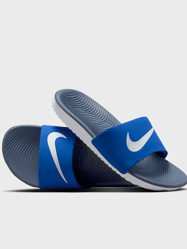 Nike, Kawa Slides (PS), blue, Image 5 of 6