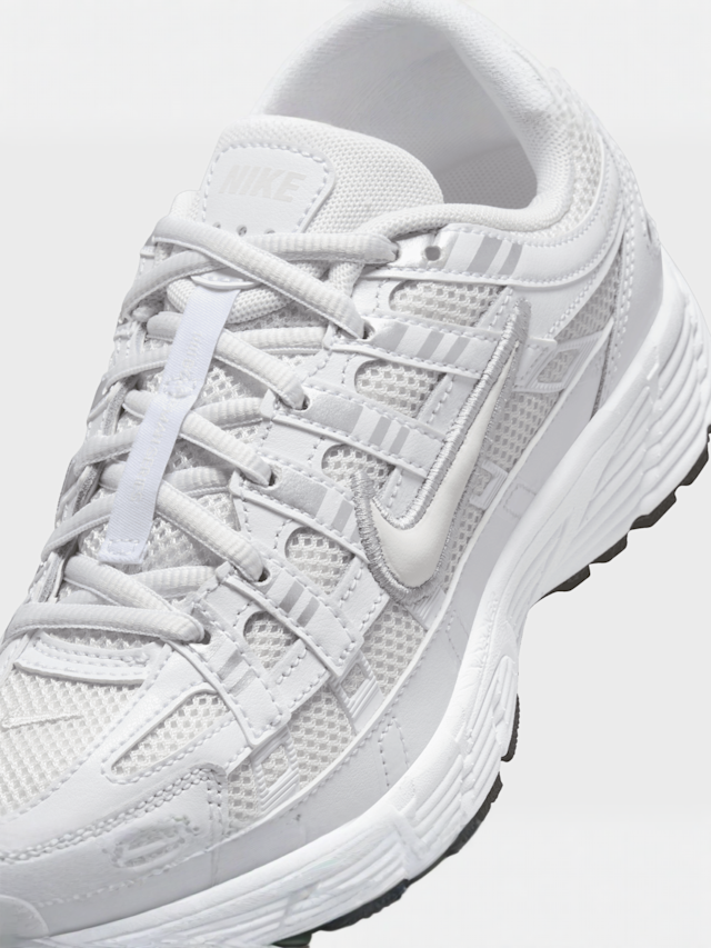 Nike, P-6000 (GS), white, Image 7 of 8