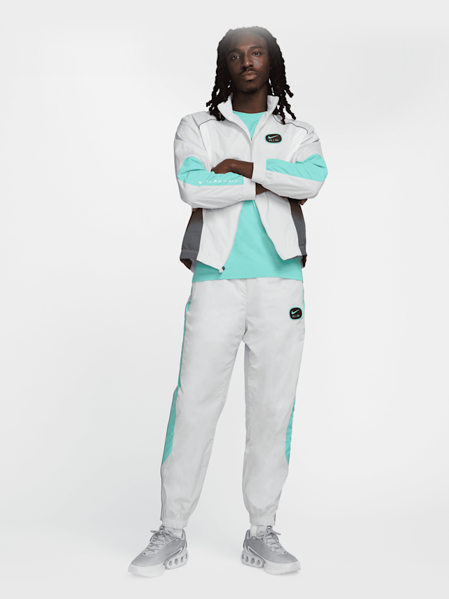 Nike, Sportswear Woven Swoosh Air Pants, grey, Image 6 of 6