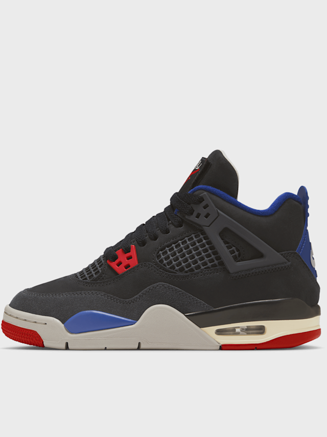Jordan, Air Jordan 4 "Rare Air" Retro (GS), black, Image 1 of 9