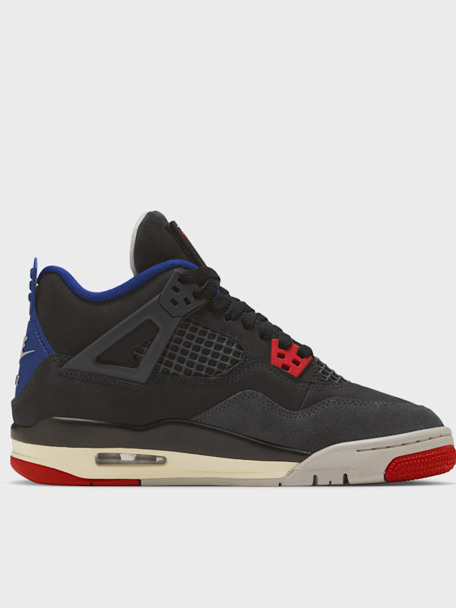 Jordan, Air Jordan 4 "Rare Air" Retro (GS), black, Image 2 of 9