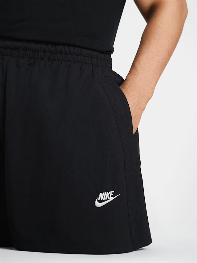 Nike, Club Woven Oversized Track Pants, black, Image 4 of 6