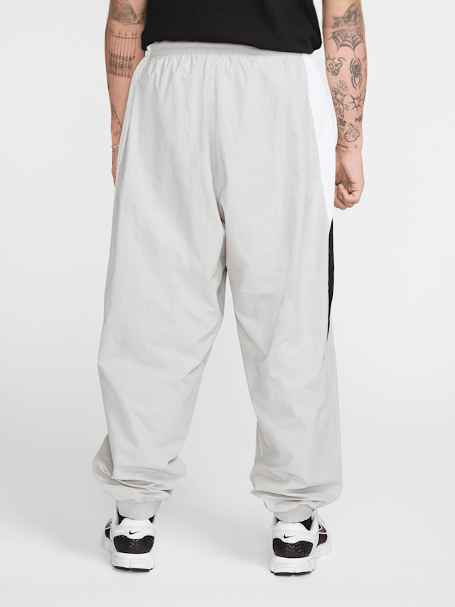 Nike, Club Woven Oversized Track Pants, grey, Image 2 of 5