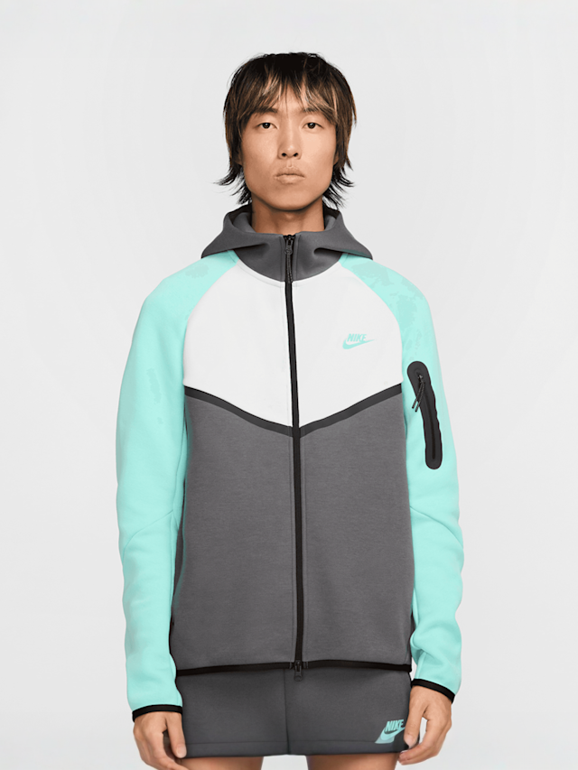 Nike, Tech Fleece Hooded Windrunner, multi-colour, Image 1 of 7