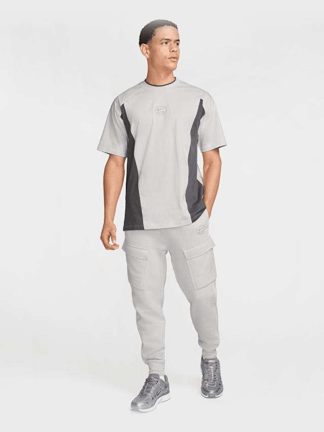 Nike, Sportswear Swoosh Air Loose Fit Top, grey, Image 4 of 4