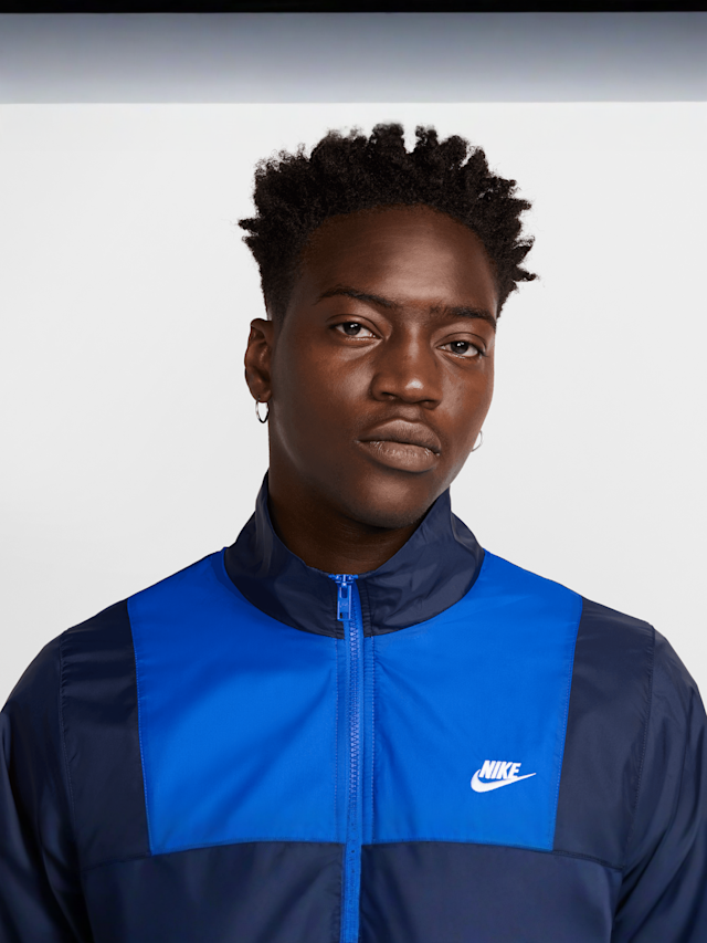 Nike, Club Woven Track Suit, blue, Image 3 of 8