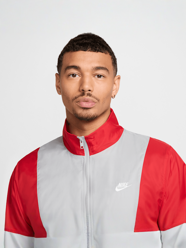 Nike, Club Woven Track Suit, red, Image 3 of 8