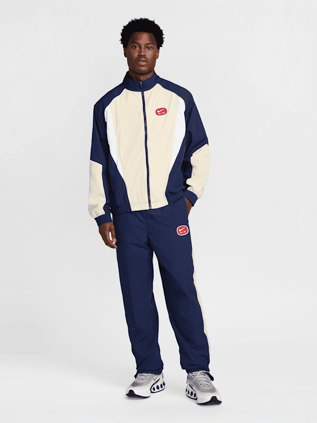 Nike, Sportswear Swoosh Air Woven Pants, blue, Image 6 of 6
