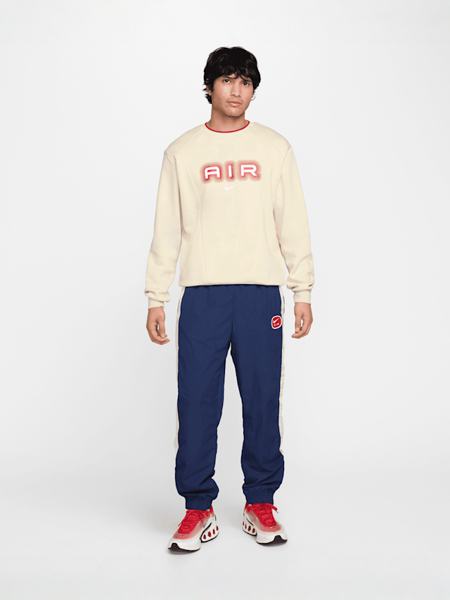 Nike, Sportswear Air Fleece Crew, beige, Image 4 of 4