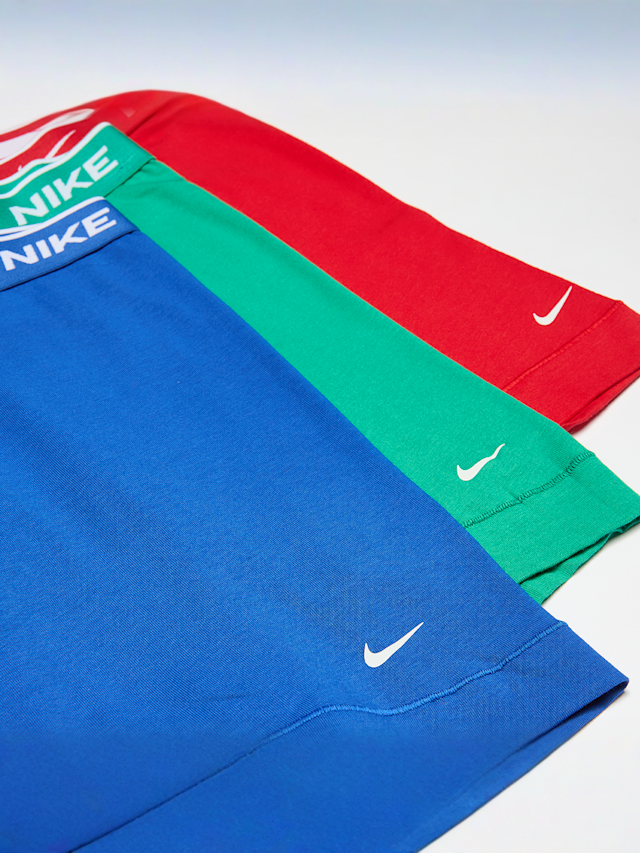 Nike, 3 PACK - Everyday Cotton Stretch, multi-colour, Image 2 of 2