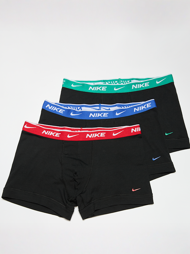 Nike, 3 PACK - Everyday Cotton Stretch, black, Image 1 of 2