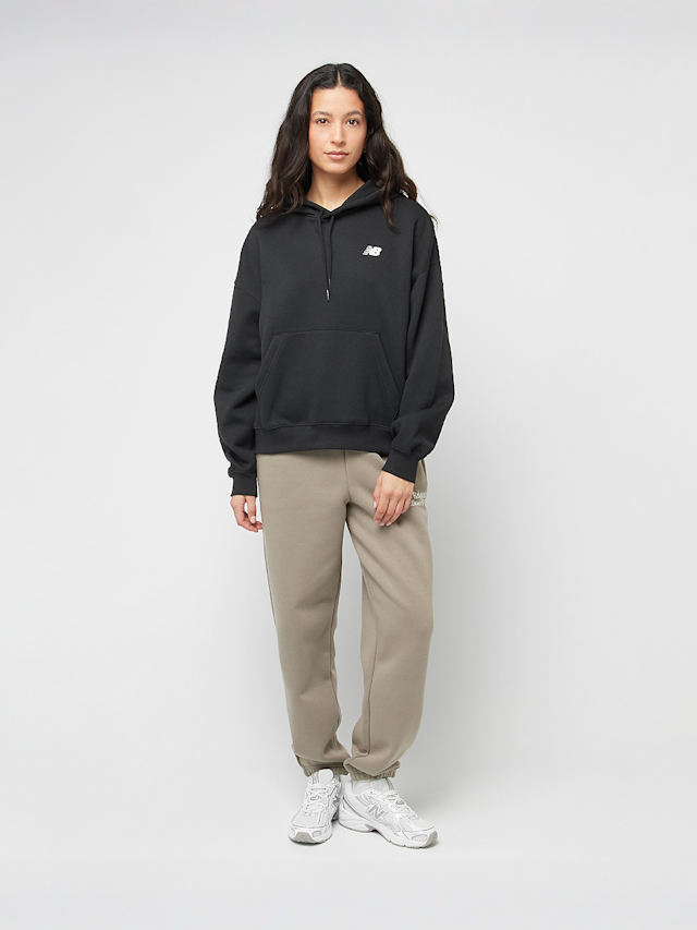 New Balance, Reimagined Fleece Hoodie, black, Image 5 of 5