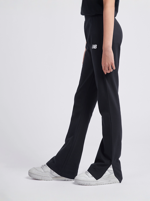 New Balance, Small Logo Flare Legging, black, Image 2 of 5