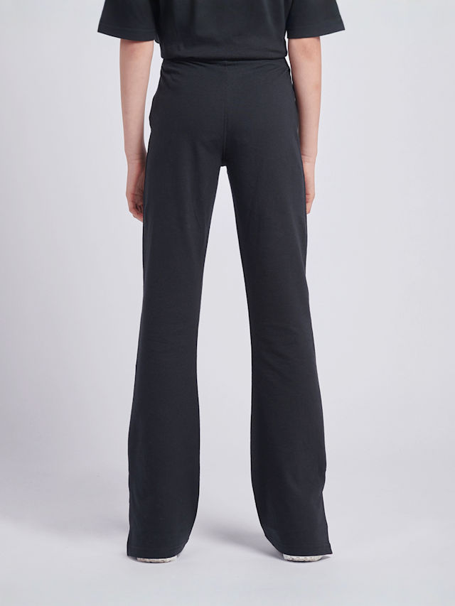 New Balance, Small Logo Flare Legging, black, Image 3 of 5