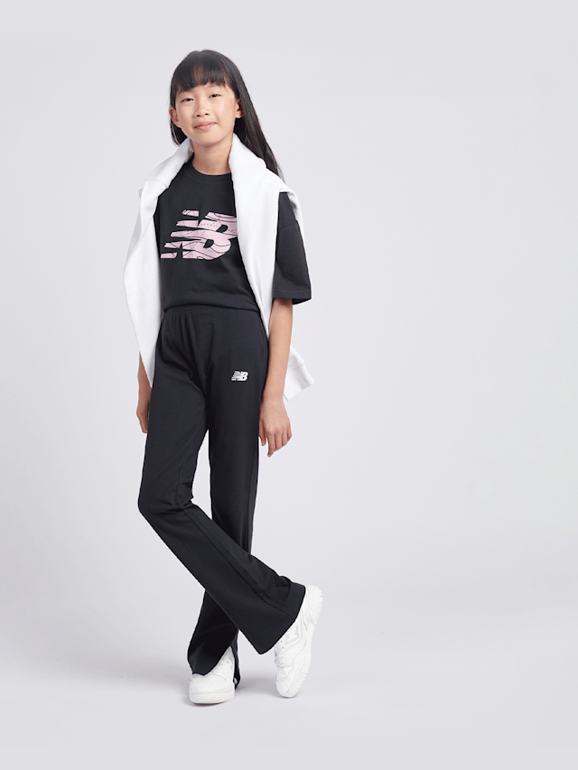 New Balance, Small Logo Flare Legging, black, Image 5 of 5