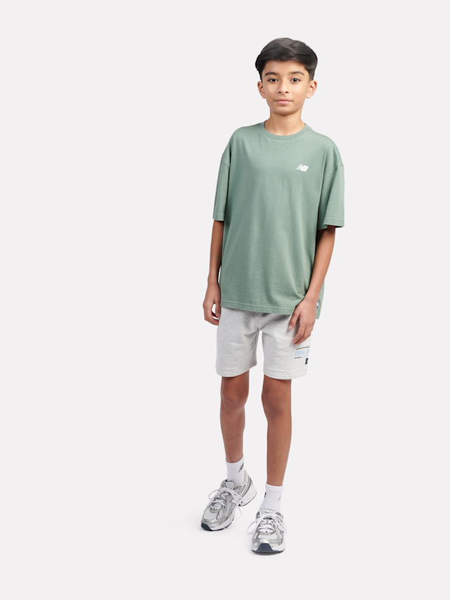 New Balance, Back Graphic Queue Tee, green, Image 6 of 6
