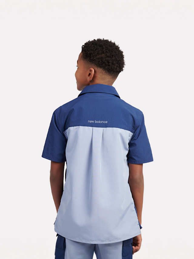 New Balance, Premium Shirt, blue, Image 2 of 5