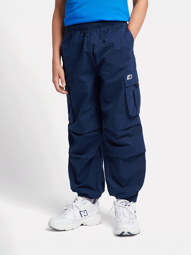 New Balance, Premium Parachute Trouser, blue, Image 1 of 5