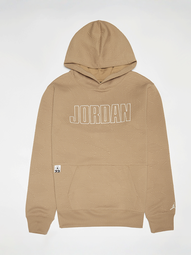 Jordan, Sneaker School Jacquard Hoodie, brown, Image 1 of 5