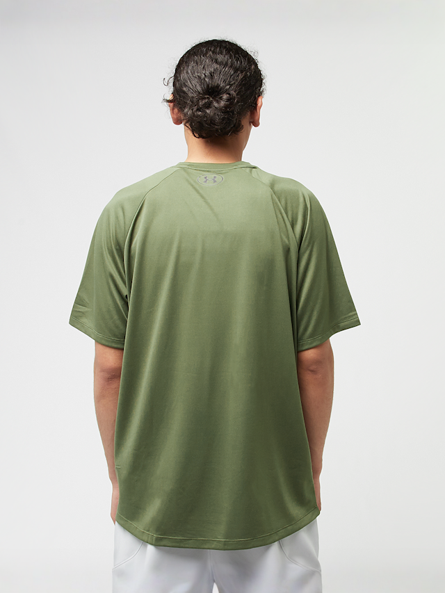 Under Armour, Tech Print Fill Short Sleeve Tee, green, Image 2 of 5