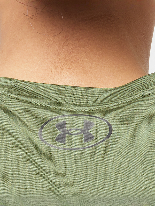 Under Armour, Tech Print Fill Short Sleeve Tee, green, Image 4 of 5
