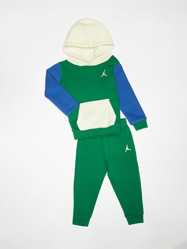 Jordan, JDN Michael Jordan Brooklyn Fleece Pullover Set, green, Image 1 of 7
