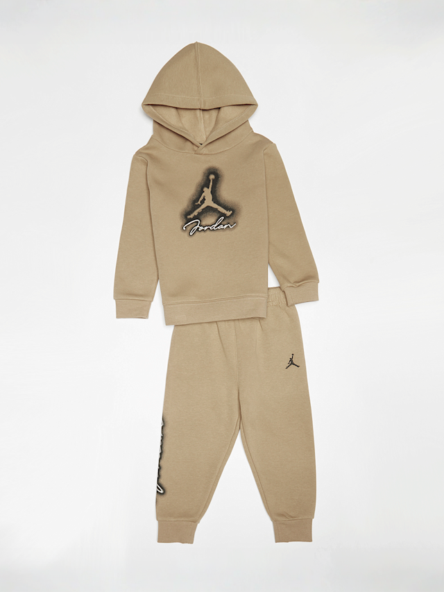 Jordan, Junior Michael Jordan MVP Fleece Pullover Set, brown, Image 1 of 7