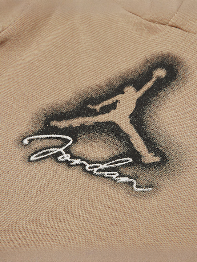 Jordan, Junior Michael Jordan MVP Fleece Pullover Set, brown, Image 4 of 7