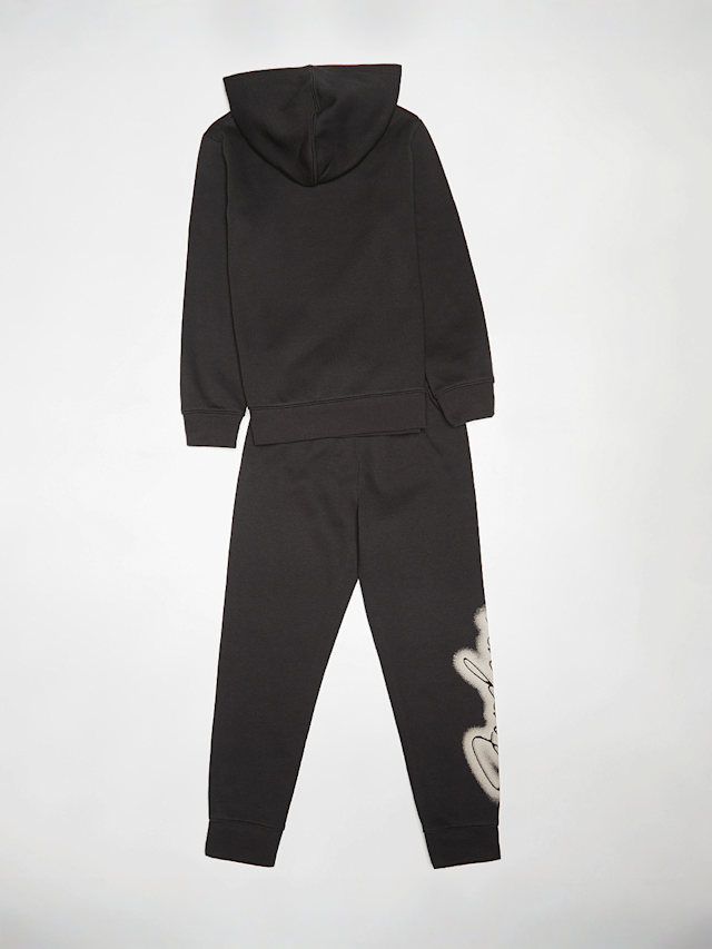 Jordan, Junior Michael Jordan MVP Fleece Pullover Set, black, Image 2 of 7
