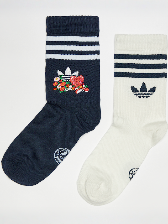 adidas Originals, 2 PACK - Nelson Valentines Crew Socks, multi-colour, Image 1 of 2