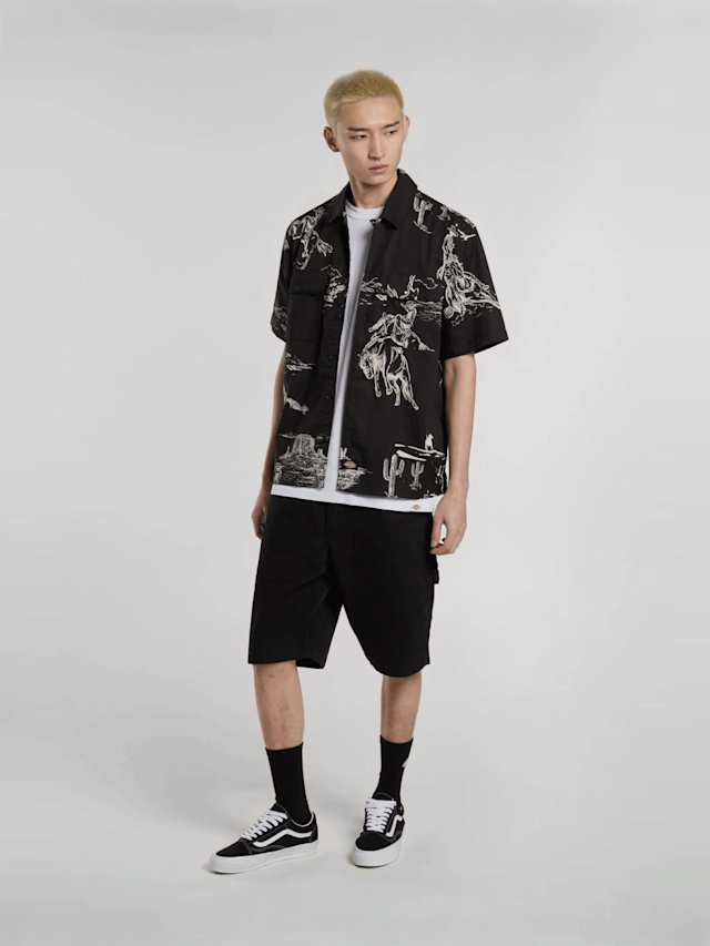 Dickies, Savage Work Shirt, black, Image 5 of 5