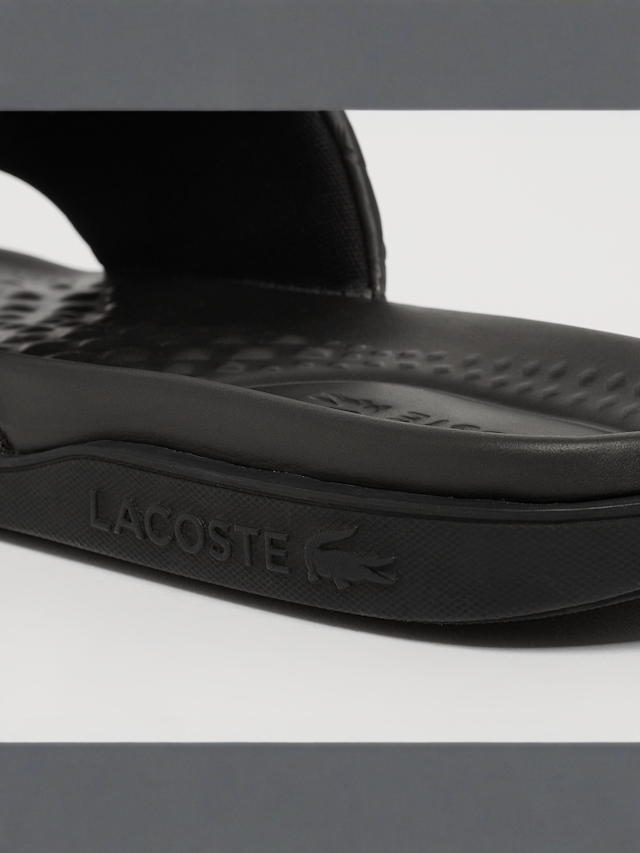 Lacoste, Serve Slide Dual Monogram, black, Image 7 of 7