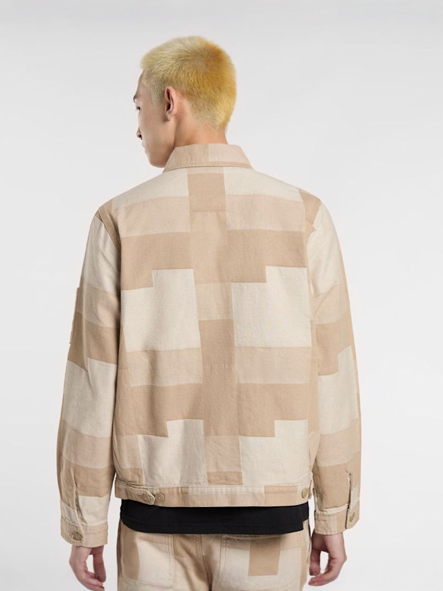 Dickies, Jacquard Eisenhower Jacket, beige, Image 2 of 5