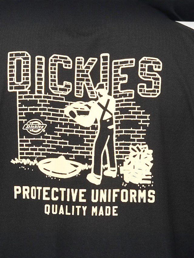 Dickies, Bricklane Shortsleeve Tee, black, Image 4 of 5