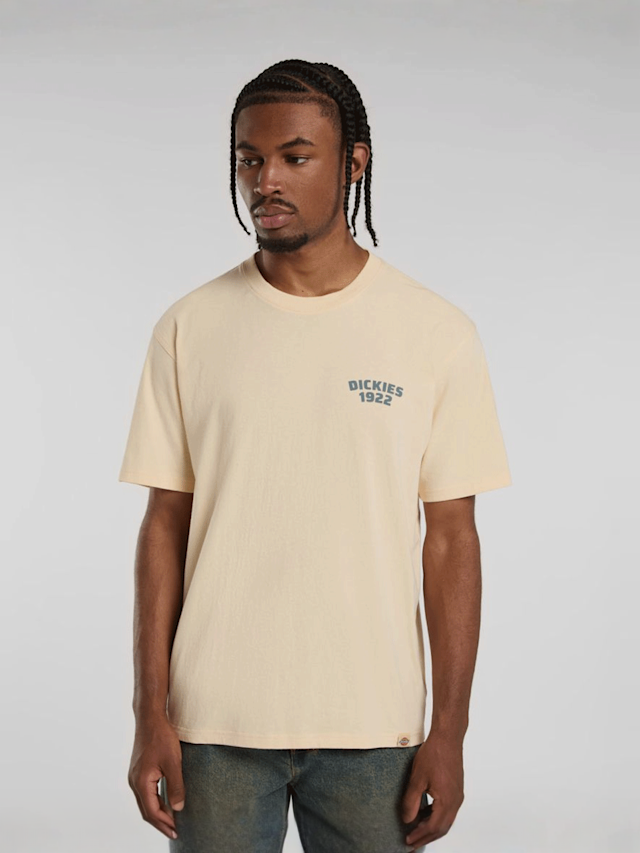 Dickies, Mechanic Short Sleeve Tee, beige, Image 2 of 5